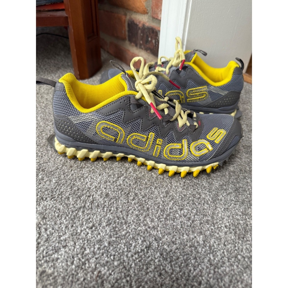 Adidas Vigor TR 3 Womens Trail Running Shoes Grey Yellow  Size 7